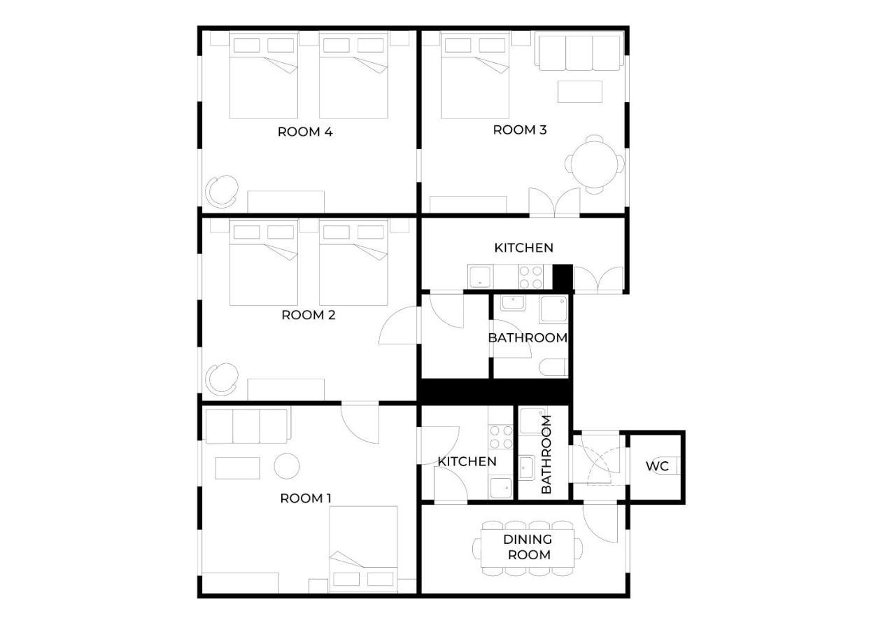 Apartamento Spacious Apartment, 3 Min To U6 Metro