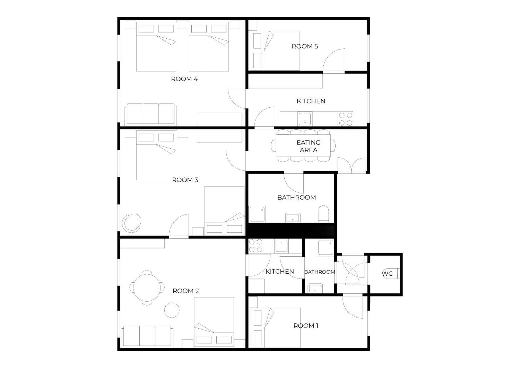 Spacious Apartment, 3 Min To U6 Metro Apartamento Viena